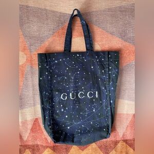 Gucci Dark Blue Starry Sky Limited Edition Tote